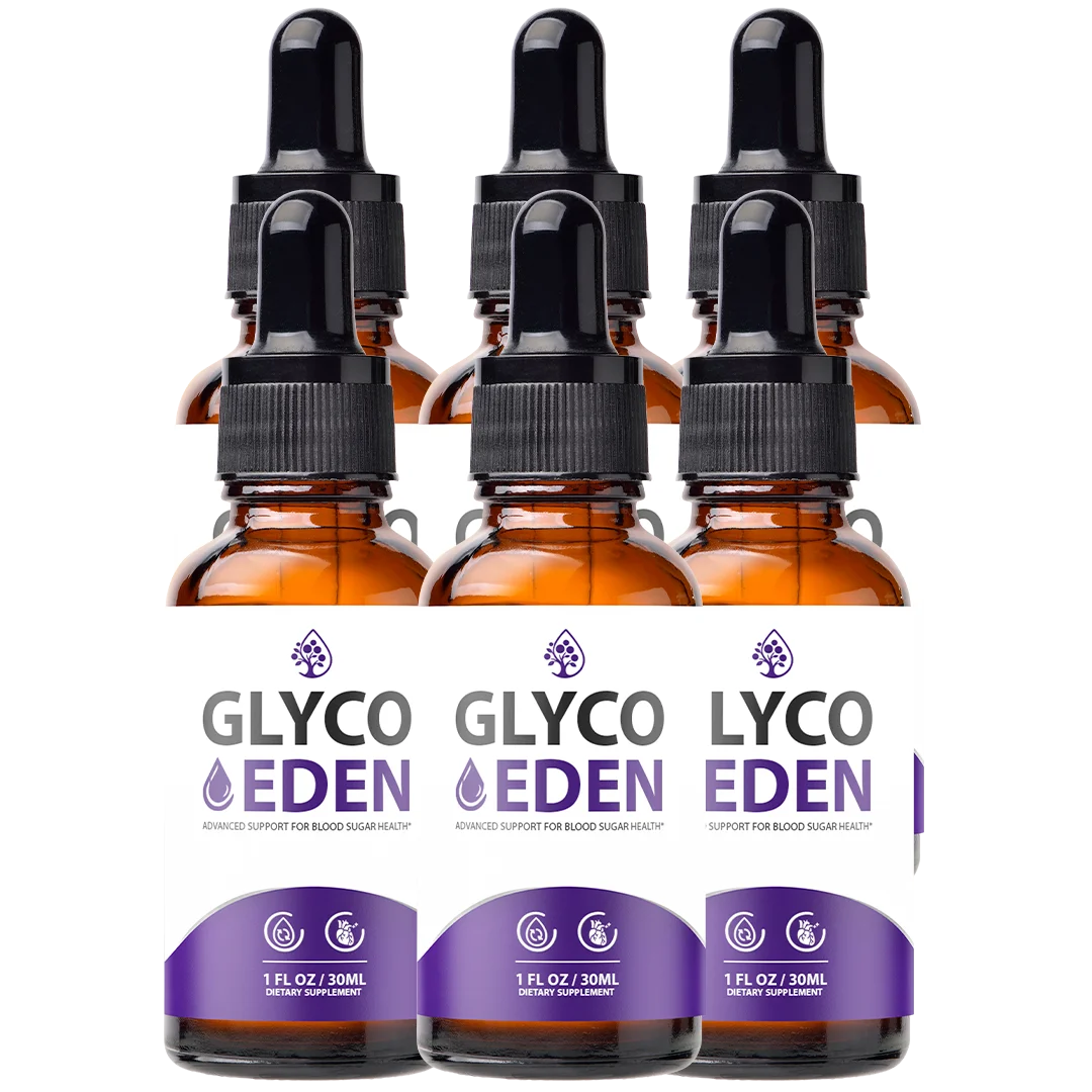 Glyco Eden blood sugar support drops bottles